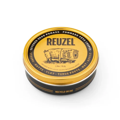 Reuzel x Liquid Death Severed Head Pomade 超強啞色髮泥 3.38 oz